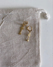 Load image into Gallery viewer, key earring set
